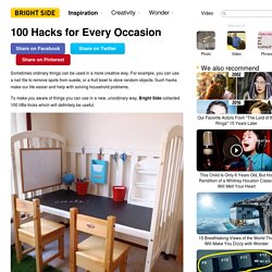 100 hacks for every occasion