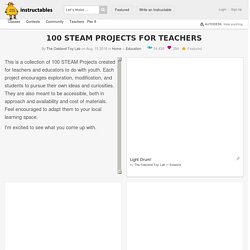 100 STEAM Projects for Teachers