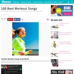 100 Best Workout Songs