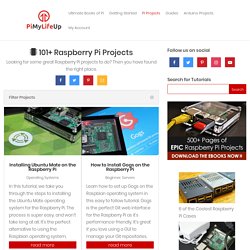 79+ Awesome Raspberry Pi Projects - Pi My Life up