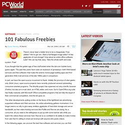 101 Fabulous Freebies