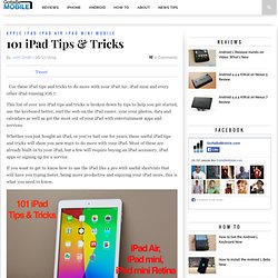 101 iPad Tips & Tricks