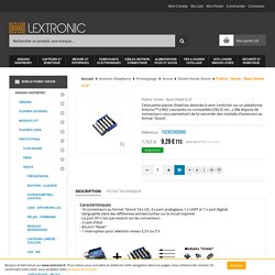 103030000 - Platine Grove Base Shield pour arduino UNO et Leonardo