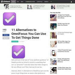 11 Alternatives to OmniFocus