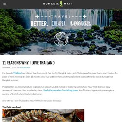 11 Reasons Why I Love Thailand – Nomadic Matt's Travel Site