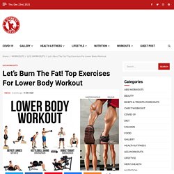 12 Best Lower Body Workout