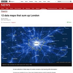 12 data maps that sum up London