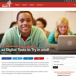 12 Digital Tools to Try in 2018