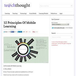 12 Principles Of Mobile Learning