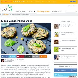 12 Top Vegan Iron Sources
