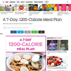 1200 Calorie Diet Menu - 7 Day Lose 20 Pounds Weight Loss Meal Plan