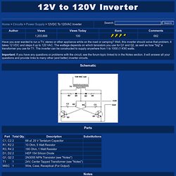 12V to 120V Inverter