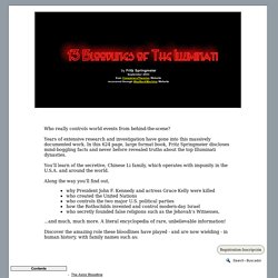 13 Bloodlines of The Illuminati