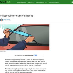 14 key winter survival hacks