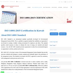 ISO 14001 Certification in Kuwait