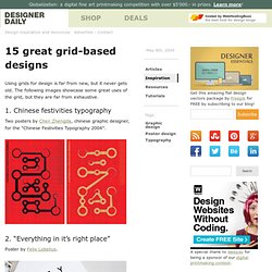 15 great grid-based designs