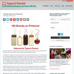 150 Brands on Pinterest