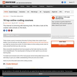 16 top online coding courses