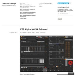 ESE Alpha 160214 Released