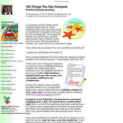 163 Things You Can Compost