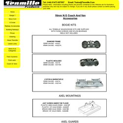 16mm N.G Coach And Van Accessories