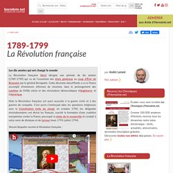 1789-1799 - La Révolution française