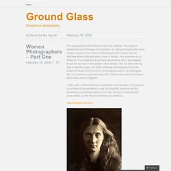 2008 February 18 « Ground Glass
