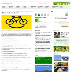 172 raisons de faire du vélo