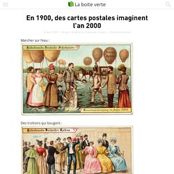 En 1900, des cartes postales imaginent l'an 2000