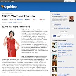 1920′s Womens Fashion