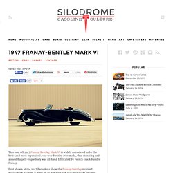 1947 Franay-Bentley Mark VI