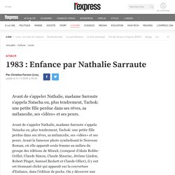 1983 : Enfance par Nathalie Sarraute