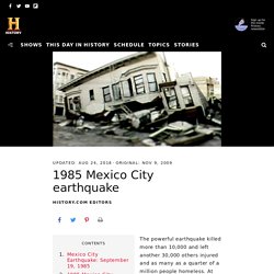 Earthquake - Mexico City, 1985
