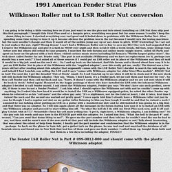 1991 American Fender Strat Plus