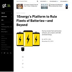 1Energy’s Platform to Rule Fleets of Batteries—and Beyond