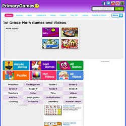 1st Grade Math Games and Videos