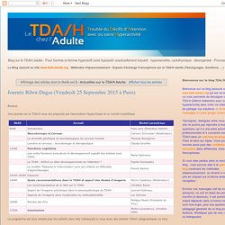 2 - Actualités sur le TDA/H Adulte