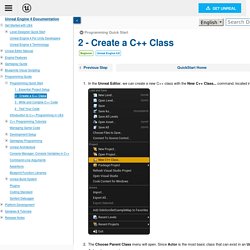 2 - Create a C++ Class