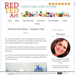 20 Boat Craft Ideas