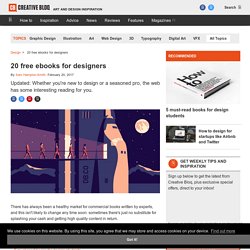 20 free ebooks for designers