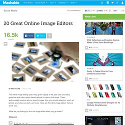 20 Great Online Image Editors