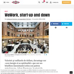 WeWork, start-up and down