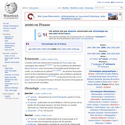 2000 en France