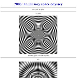 2003: an illusory space odyssey