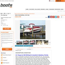 2004 Chaparral 204 SSi - Boats.com