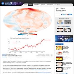 2011 Global Temperatures