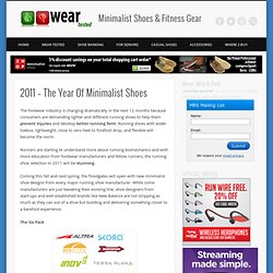 Minimalist Running Shoes » 2011 – The Year Of Minimalist Shoes