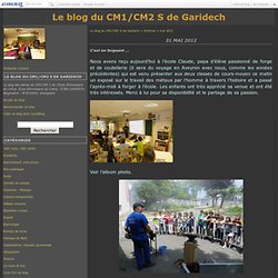 mai 2012 : Tous les messages - Le blog du CM1/CM2 "S" de Garidech