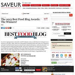 The 2013 Best Food Blog Awards: The Winners!