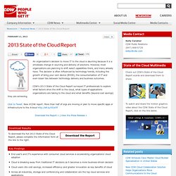 2013 State of the Cloud Report